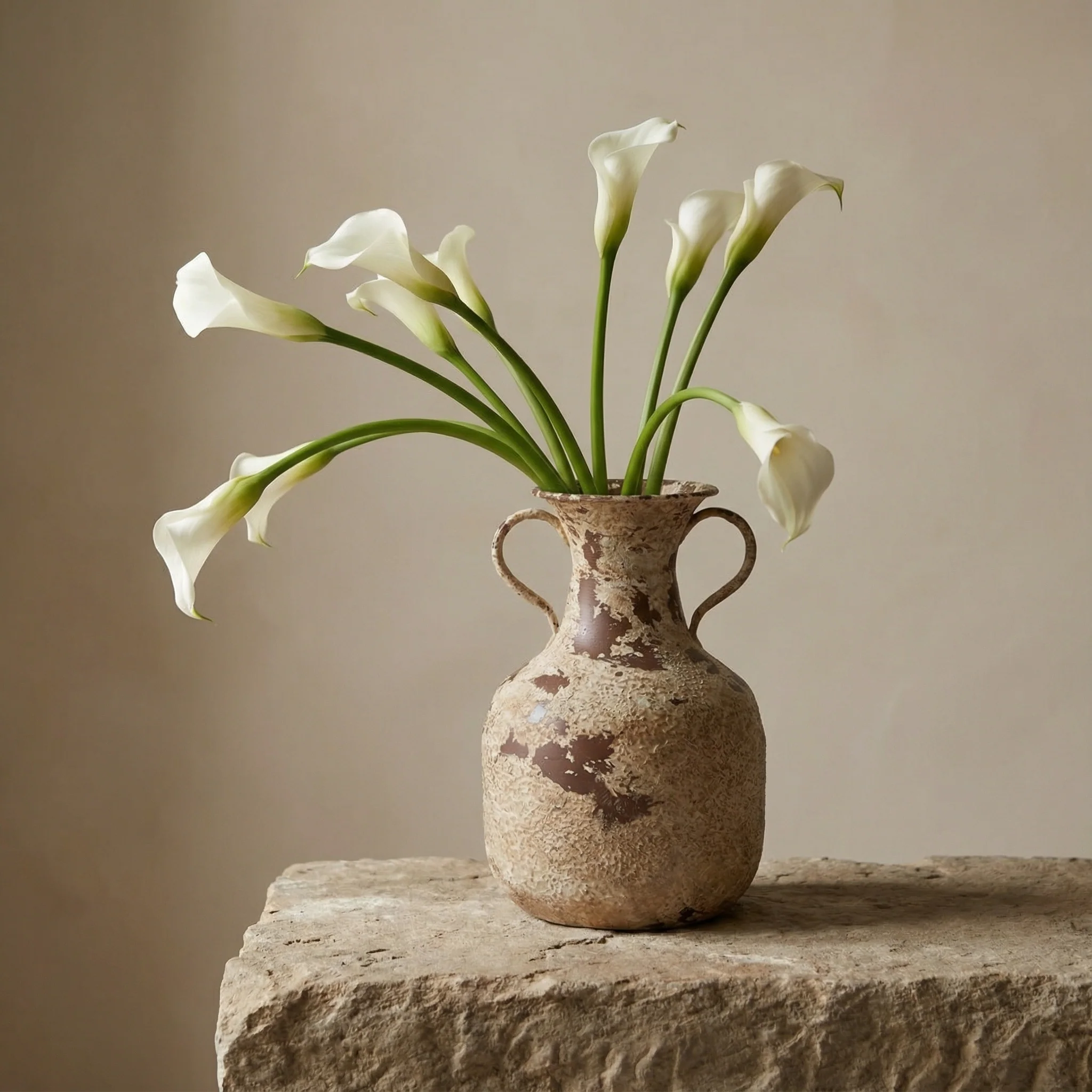 Vase en métal Arka 34cm - Image 2