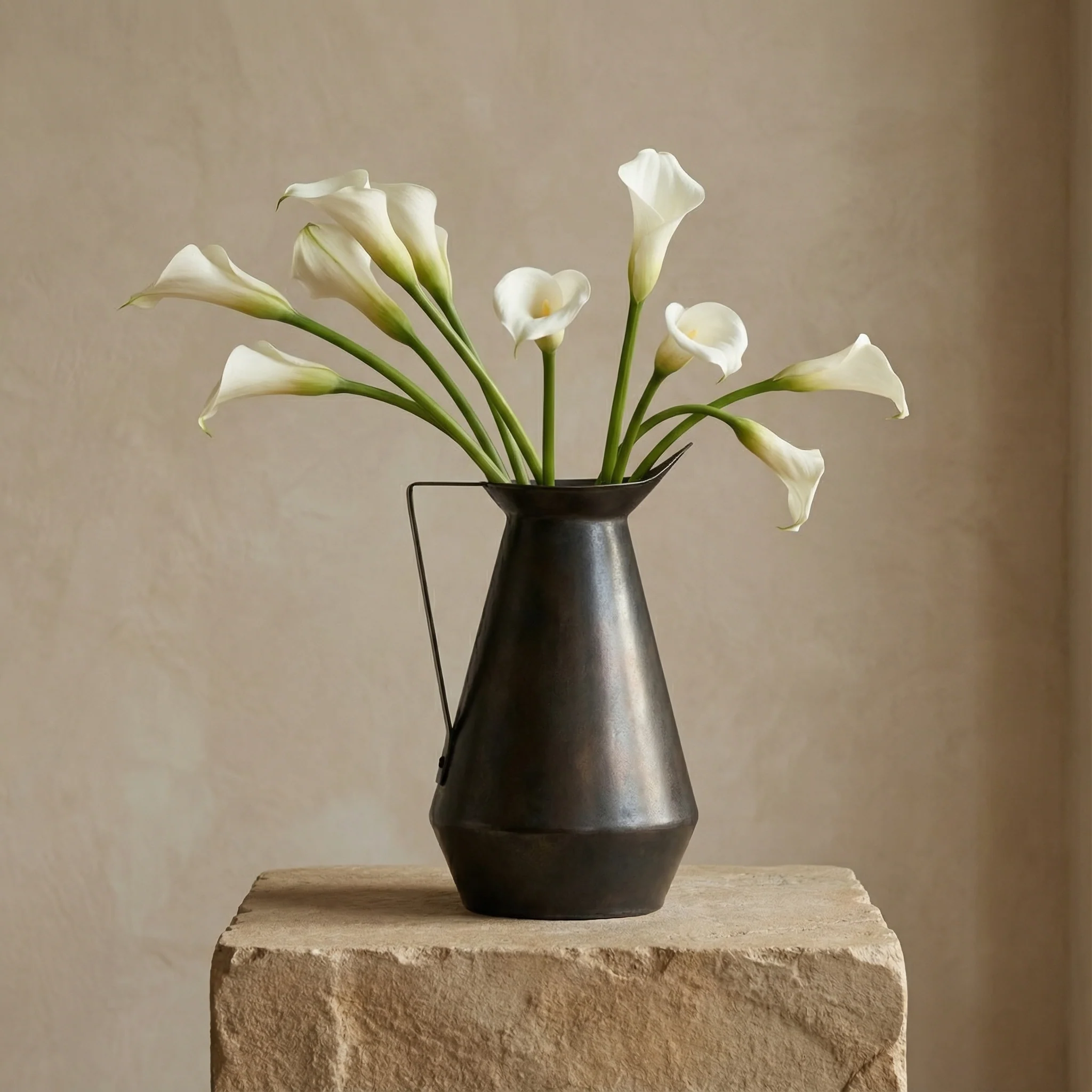 Vase en métal Octave 34cm - Image 2