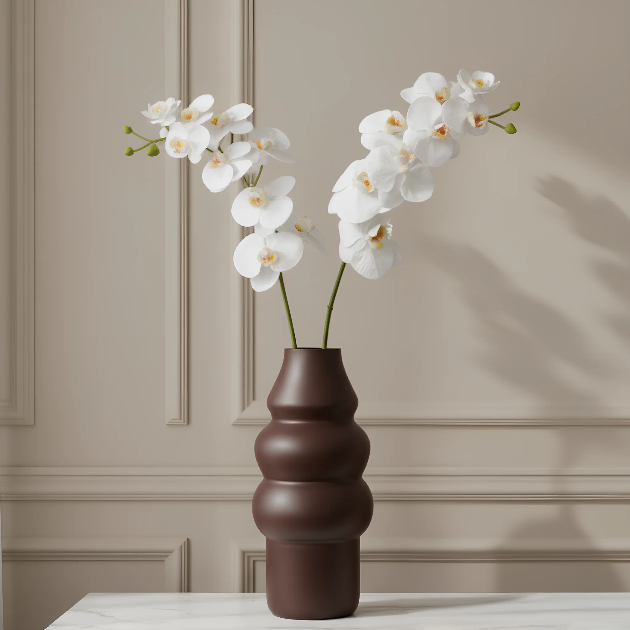 Vase en verre Chrysalide 36 cm - Image 3