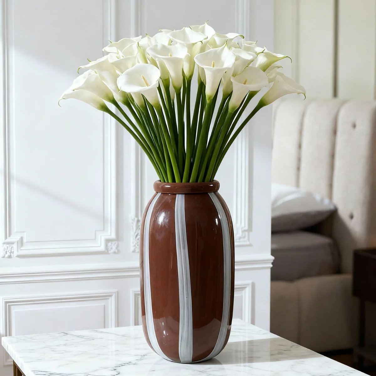 Vase en verre Lattea 33 cm - Image 3