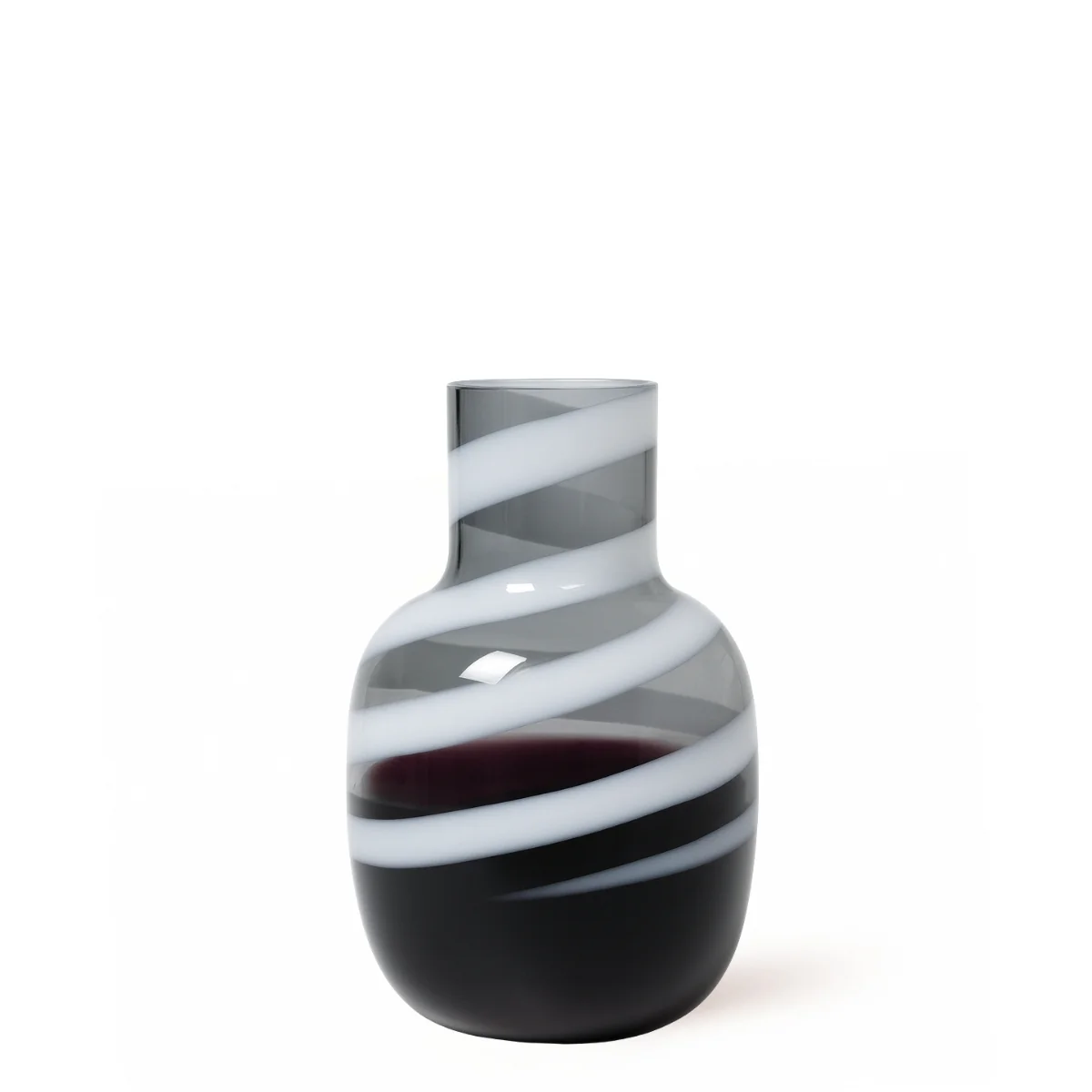 Vase en verre Spirale 32 cm - Image 3