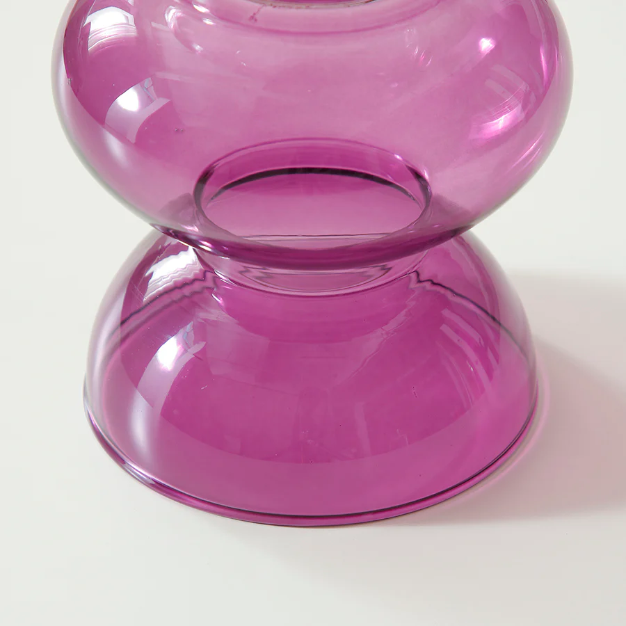 Vase en verre Sunrise 22 cm - Image 4