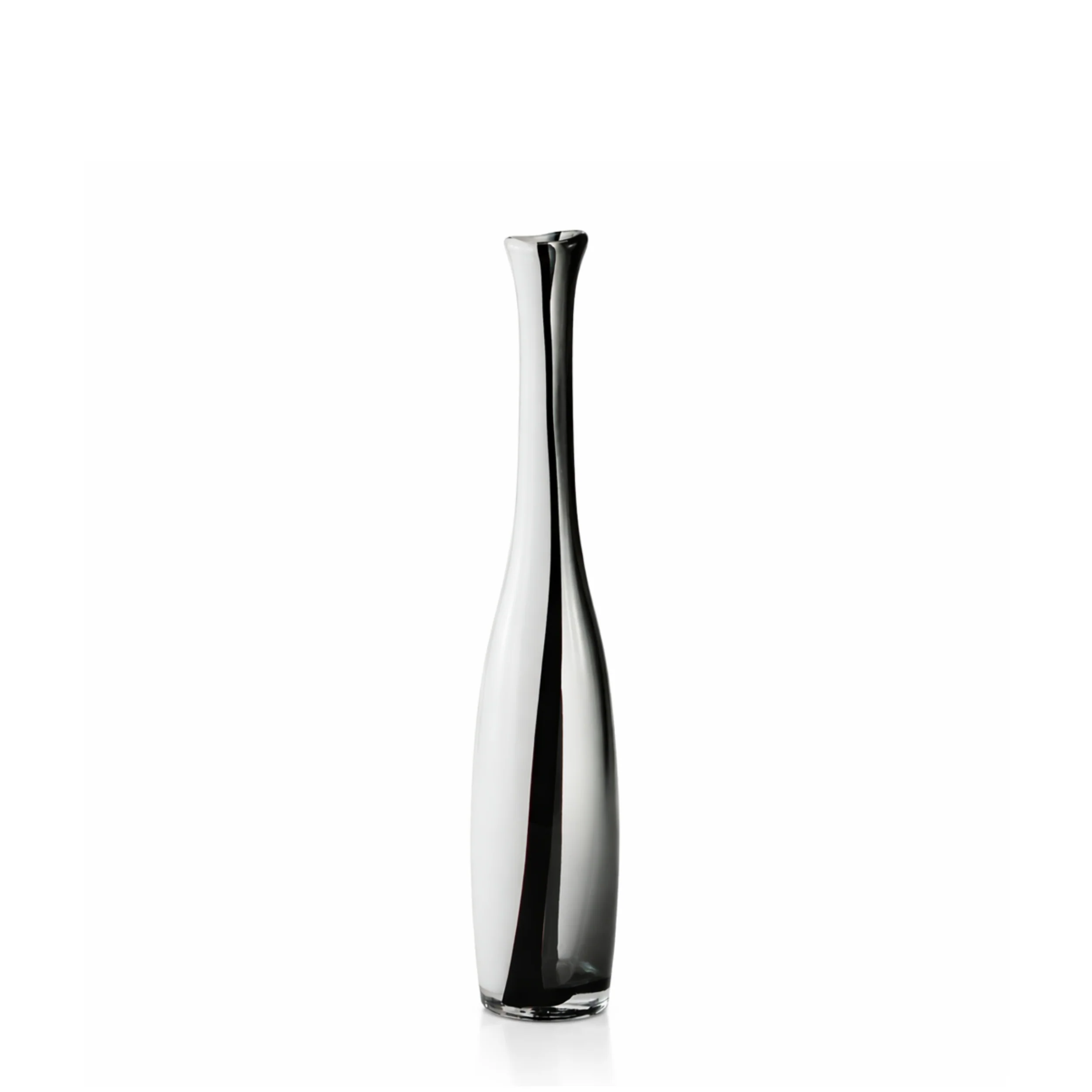 Vase fin en verre soufflé Alaska 53 cm