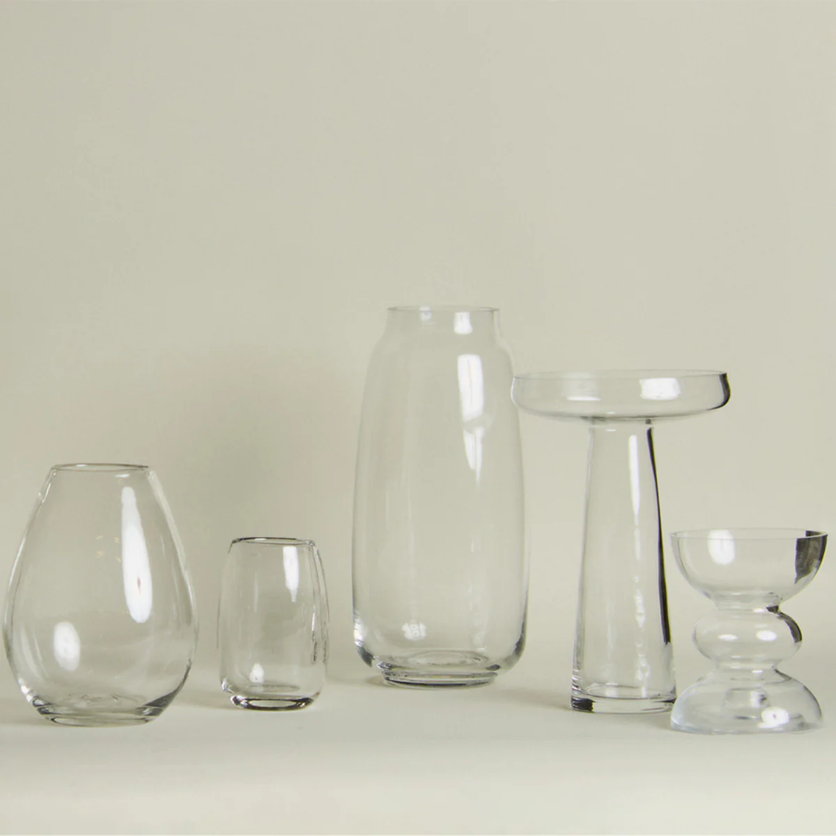 Vase transparent Soucoupe - Image 2