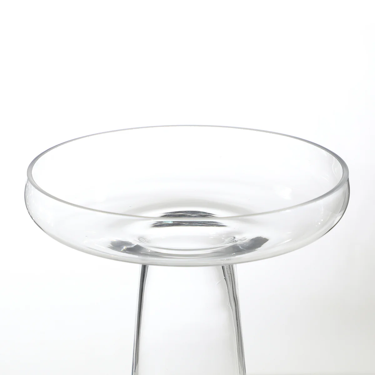 Vase transparent Soucoupe - Image 4